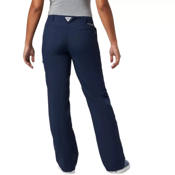 Women's PFG Aruba™ Roll Up Pants in Collegiate Navy Size 12 - Picture 3 of 12
